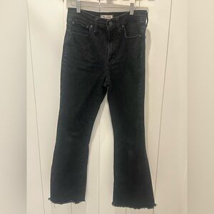Madewell Women’s Black Flare Jeans